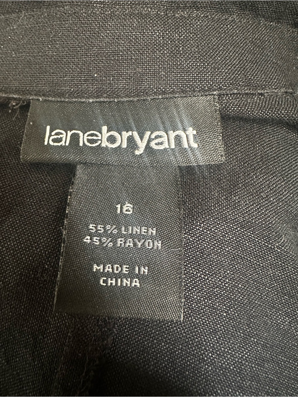 Lane Bryant Ruffle Detail Tie Back Button Down 3/4 Sleeve Jacket Lightweight - Picture 4 of 4